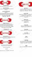 Virgilio's Pizzeria Portugese Grill menu