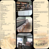Mcglincheys Cafe food