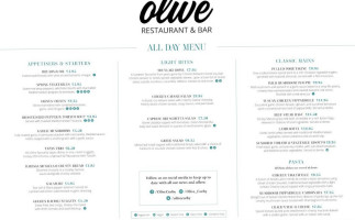 Olive menu