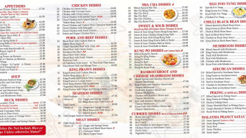 Deli Barqen Chinese Takeaway menu