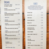 Oso Coffee And Cake menu