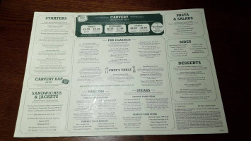 Star, Greene King Pub Carvery menu