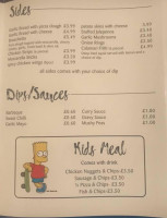 The Coylton Fish And Chips menu