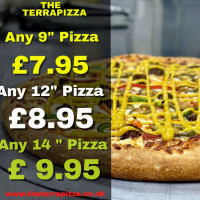 The Terra Pizza food
