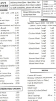 Ivan's Fish And Chip Shop menu