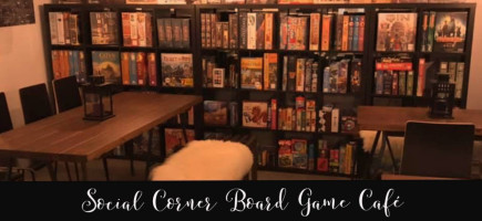 Social Corner Board Game Cafe inside