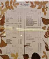 Al Boschetto menu