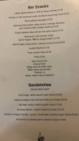 The Swan Inn Dobcross menu