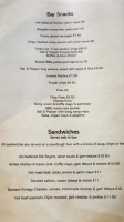 The Swan Inn Dobcross menu