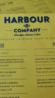 Harbour And Company Wood Fired Kitchen menu