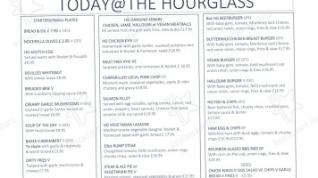 The Hourglass menu
