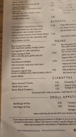 The Farmer Inn menu