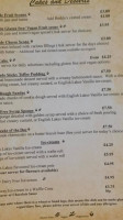 Crofton Hall Coffee Shop And Eatery menu