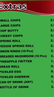 Baileys Fish And Chips menu