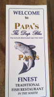 Papas Fish And Chips inside
