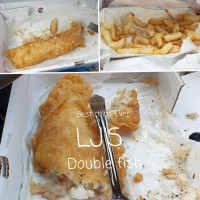 Lj's Fish And Chips inside