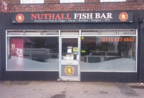 Nuthall Fishbar inside