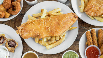 Moby Dick Fish N Chips food