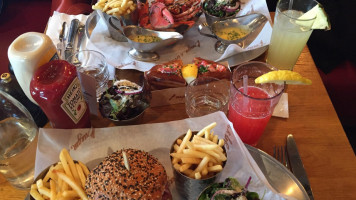 Burger And Lobster At Harvey Nichols food