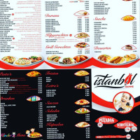 Pizza Istanbul menu
