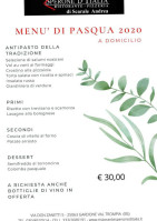 Pizzeria Sperone D'italia Di Scarale Andrea menu