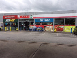 Greggs outside