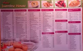 Jasmine House menu