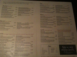 The George Pub menu
