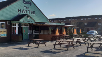 The Hatter Pub outside