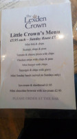 The Lexden Crown menu
