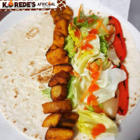 Korede's Africoal (suya Spot) food
