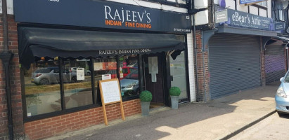 Rajeev's Authentic Indian Food outside