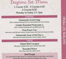 Dog Partridge Failsworth menu