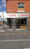 The Flamin Chicken food