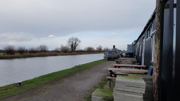 The Black Shed Cafe outside