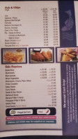 Frampton Fish menu
