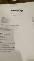 Kilchrenan Inn menu