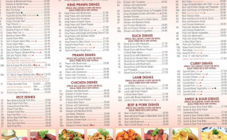 New Bejing Chinese Takeaway menu