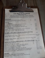 The Bell menu