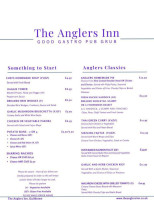 The Anglers Inn inside