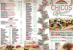 Chico’s Pizza food