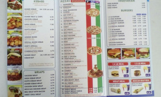 Ofc Pizza Time menu