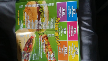 Best Pizza Kebab House menu