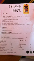 The Birdcage Pub Lincoln menu
