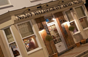 The Waldegrave Arms food