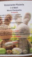 Pizzeria I 4 Mori menu