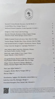 The Bothy St Andrews menu