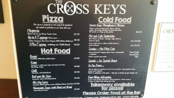The Cross Keys menu