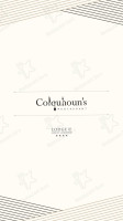 Colquhoun's menu
