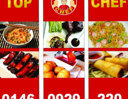 Top Chef Chinese And Thai Take Away menu